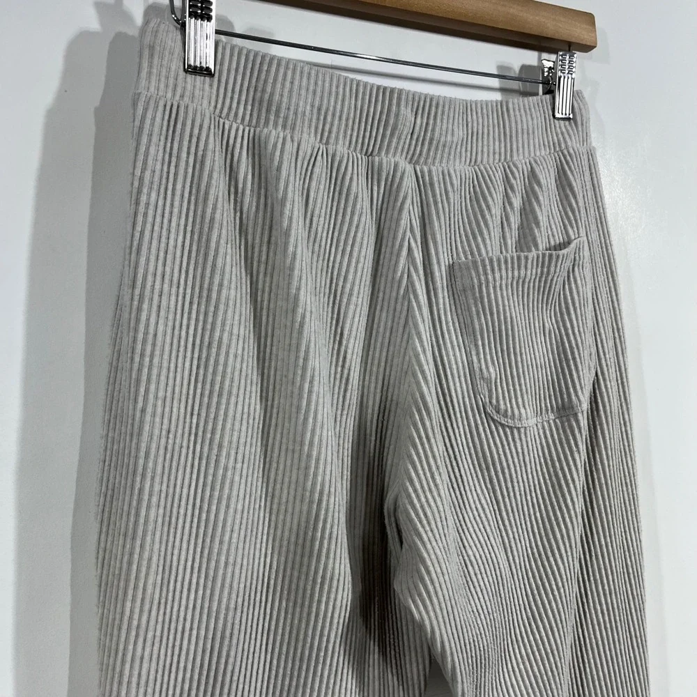 Alo Yoga Sporty‎ Muse Ribbed Jogger Pants Athleisure Tennis Prep Womens Small